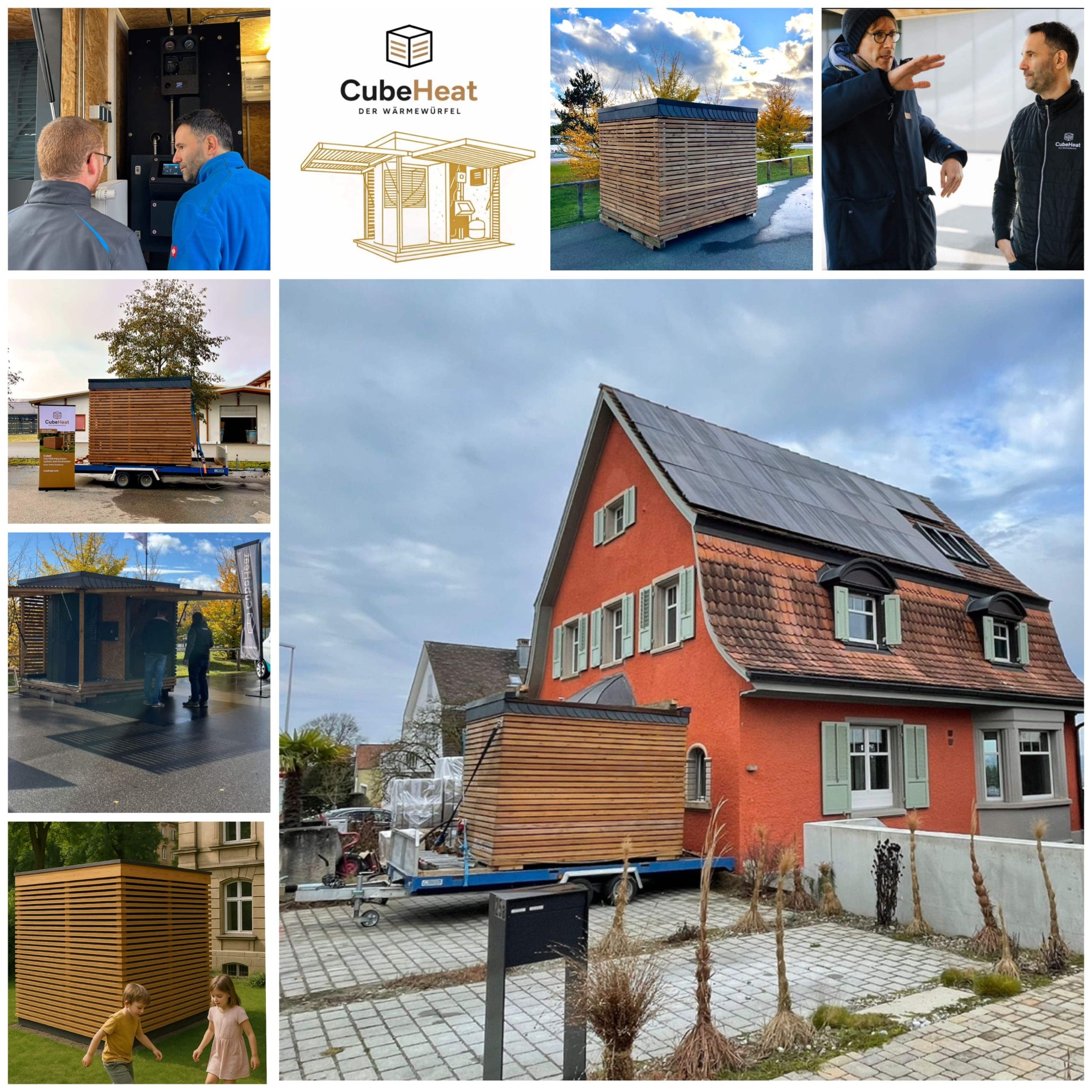 Fotocollage mit Eindrücken von 2025